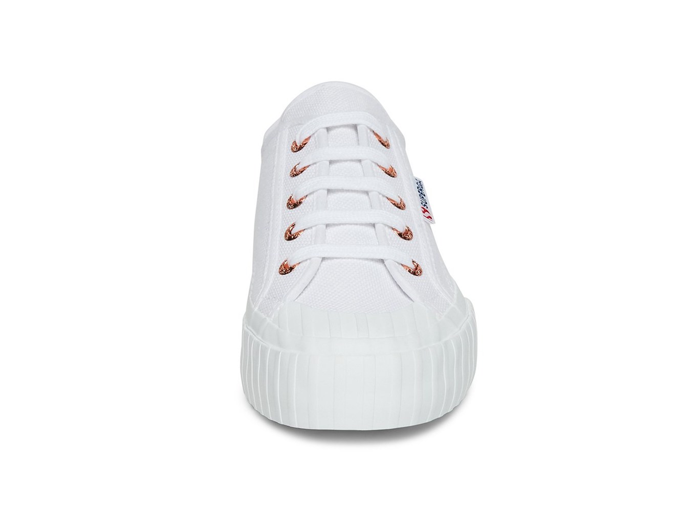 Alpargata Superga Mujer Blancas - 2630 Stripe - 349607OXY